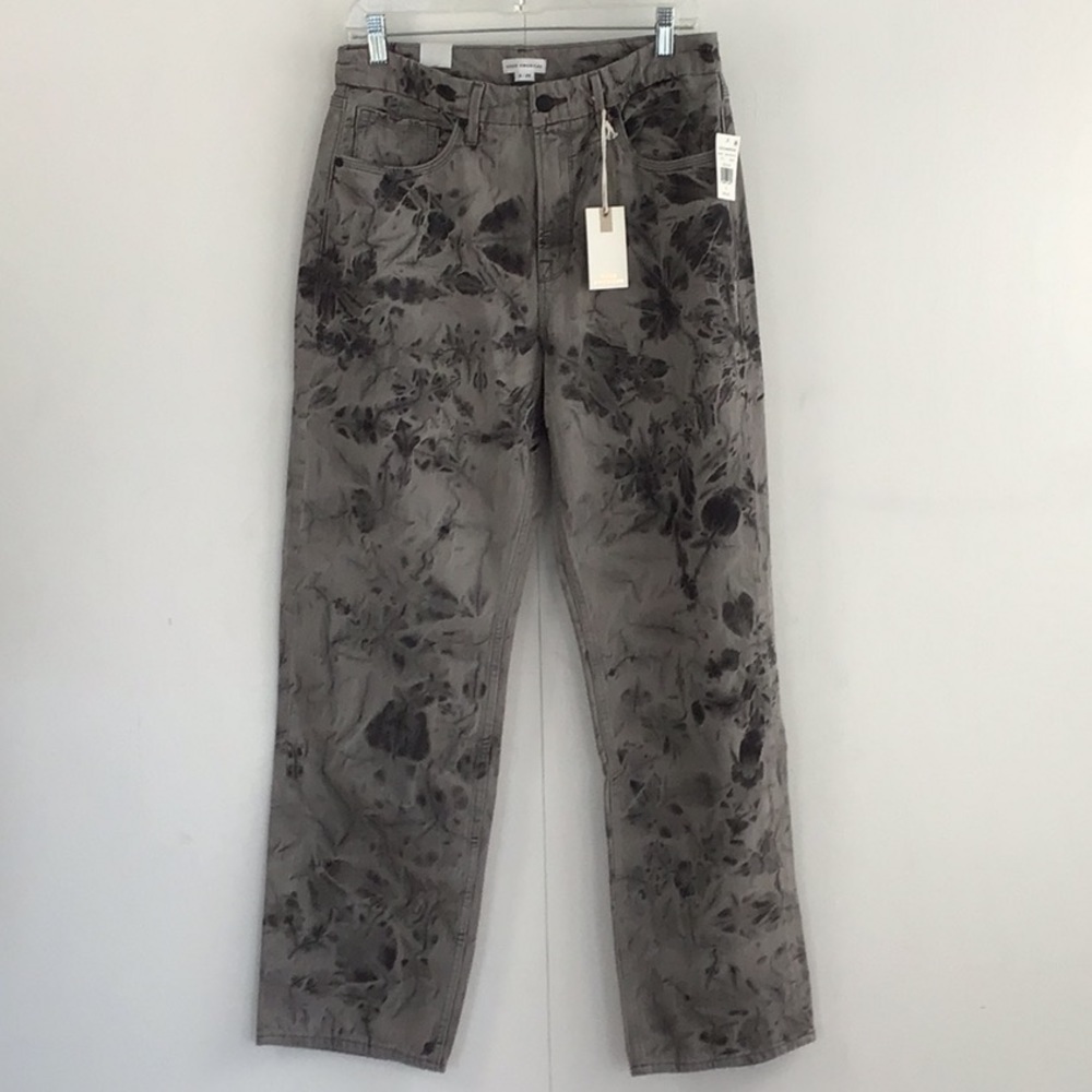 GOOD AMERICAN 
Good 90s marbled grey relaxed jeans size 8/29 NWT - Picture 4 of 11